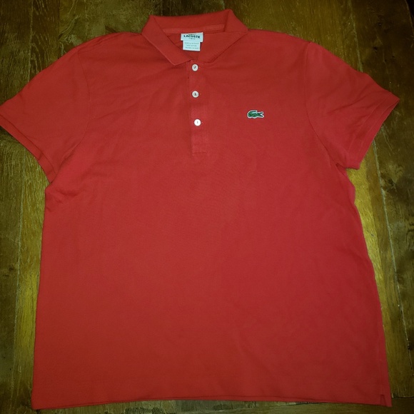 lacoste polo 3 button